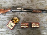 Beautiful Winchester Model 12 20 gauge pump mfg 1913 with 70 rnds ammo - 1 of 9