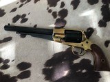 Beautiful Remington Brass1878 replica percussion revolver in 44 cal. - 8 of 8