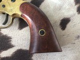 Beautiful Remington Brass1878 replica percussion revolver in 44 cal. - 4 of 8