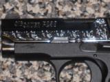 SIG SAUER P-238 ENGRAVED .380 ACP PISTOL... WITH WHITE PEARL GRIPS... - 3 of 4