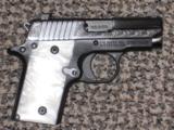 SIG SAUER P-238 ENGRAVED .380 ACP PISTOL... WITH WHITE PEARL GRIPS... - 4 of 4