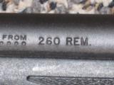 REMINGTON 700 RIFLE in .260 SCOPED WITH AMMO - 3 of 4