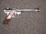 RUGER MK III STAINLESS HUNTER .22 LR! - 4 of 4