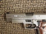 SIG SAUER P-226 ENGRAVED STAINLESS 9 MM PISTOL - 2 of 5