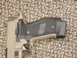 SIG SAUER P-226 TACOPS 9 MM PISTOL WITH FOUR 20-RD MAGS IN FDE - 3 of 5