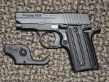 SIG SAUER P-238 ALL BLACK .380 ACP WITH LASER... - 1 of 4