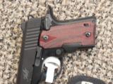 KIMBER MICRO CARRY .380 ACP WITH ROSEWOOD CRIMSON TRACE LASER - 2 of 4