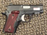 KIMBER MICRO CARRY .380 ACP WITH ROSEWOOD CRIMSON TRACE LASER - 2 of 6