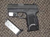SIG SAUER P-290 PISTOL WITH NIGHT SIGHTS AND LASER WITH TWO MAGS - 2 of 4