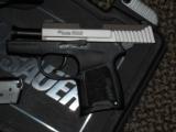 SIG SAUER P-290 RS TWO-TONE .380 ACP WITH NIGHT SIGHTS AND TWO MAGAZINES - 2 of 3
