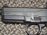 Fn NX-45 TACTICAL .45 ACP PISTOL WITH THREADEDBARREL AND TRIJICON RM SIGHT - 3 of 6