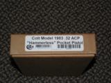 COLT 1903 POCKET HAMMERLESS .32 ACP "GENERAL OFFICER'S PISTOL MARKET "US PROPERTY" - 5 of 8