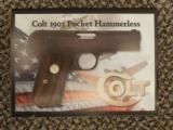 COLT 1903 POCKET HAMMERLESS .32 ACP "GENERAL OFFICER'S PISTOL MARKET "US PROPERTY" - 4 of 8