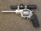 RUGER SUPER REDHAWK .454 CASULL 7-1/2-INCH REVOLVER WITH SCOPE - 1 of 7