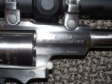 RUGER SUPER REDHAWK .454 CASULL 7-1/2-INCH REVOLVER WITH SCOPE - 6 of 7