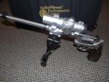 RARE S&W MODEL 647 PERFORMANCE CENTER REVOLVER IN .17 HMR WITH 12-INCH BARREL - 2 of 7