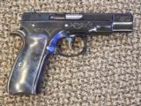CZ 40TH ANNIVERSARY MODEL 75B PISTOL IN 9 MM ONE-OF-1000 HAND-ENGRAVED - 5 of 7
