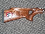 SAVAGE MODEL 93 BTVS STAINLESS HEAVY-BARREL .22 MAGNUM RIFLE WITH LAMINATED THUMBHOLE STOCK - 2 of 6