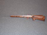 SAVAGE MODEL 93 BTVS STAINLESS HEAVY-BARREL .22 MAGNUM RIFLE WITH LAMINATED THUMBHOLE STOCK - 6 of 6