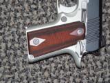 KIMBER MICRO TWO -TONE .380 ACP PISTOL WITH ROSEWOOD GRIPS - 2 of 3