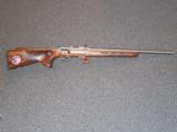 SAVAGE MODEL 93 BTVS RIFLE IN .22 MAGNUM WITH THUMBHOLE LAMINATED STOCK - 5 of 7