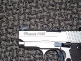 SIG SAUER P-238 IN NICKEL WITH VECTOR GRIPS AND NIGHTSIGHTS - 3 of 6