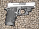 SIG SAUER P-938 TWO-TONE 9 MM PISTOL WITH CRIMSON TRACE LASER AND NIGHTSIGHTS - 3 of 4