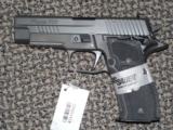SIG SAUER P-226 LEGION SAO 9 MM PISTOL WITH THREE 10-ROUND MAGAZINES - 1 of 4
