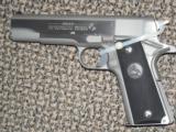 COLT 1911 STAINLESS GOVERNMENT MODEL .45 ACP PISTOL - 1 of 3