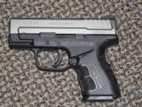 SPRINGFIELD ARMORY XD-9 SUB COMPACT 9-MM DUO-TONE MOD 2 PISTOL - 1 of 3
