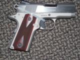 COLT STAINLESS DEFENDER .45 ACP PISTOL WITH THIN-TECH GRIPS - 4 of 5