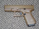 GLOCK MODEL 19 IN ALL FDE FINISH 9 MM 4TH GENERATION -- REDUCED! - 1 of 4