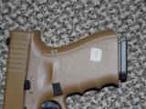 GLOCK MODEL 19 IN ALL FDE FINISH 9 MM 4TH GENERATION -- REDUCED! - 3 of 4