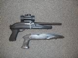 RUGER MODEL 10/22 CHARGER PISTOL WITH CUSTOM STOCK AND OPTICS - 2 of 2