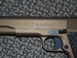 COLT TALO 1911 GOVERNMENT MODEL IN "BURNT BRONZE" COLORED FINISHED - 2 of 5