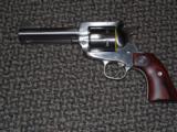 RUGER STAINLESS 4-3/4-INCH FLAT-TOP CONVERTIBLE REVOLVER IN 9 MM & .357 MAGNUM!! - 2 of 4