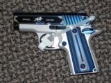 KIMBER MICRO CARRY .380 SAPPHIRE PISTOL - 1 of 4