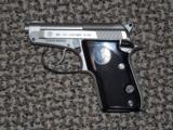 BERETTA MODEL 21 INOX "BOBCAT" TIP-UP BARREL .22 LR PISTOL - 1 of 4