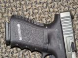 GLOCK MODEL 19 WITH NIB "BATTLE-WORN" FINISH AND SCULPTURED SLIDE IN 9 MM - 6 of 7