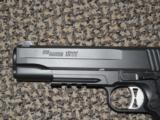 SIG SAUER MODEL 1911 TACOPS 10 MM PISTOL WITH FOUR MAGAZINES - 2 of 7