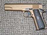 COLT GOVERNMENT MODEL .45 ACP IN "BURNT BRONZE" FINISH -- REDUCED - 1 of 6