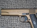 COLT GOVERNMENT MODEL .45 ACP IN "BURNT BRONZE" FINISH -- REDUCED - 3 of 6