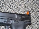 S&W M&P SHIELD 9 MM PISTOL WITH "SNAKE EYE" SIGHTS INSTALLED - 2 of 5