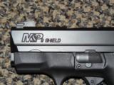 S&W M&P SHIELD 9 MM PISTOL WITH "SNAKE EYE" SIGHTS INSTALLED - 3 of 5