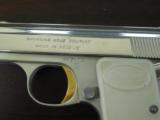 Browning "BABY BROWNING" .25 ACP NICKEL PISTOL - 2 of 7