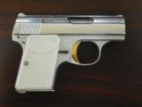 Browning "BABY BROWNING" .25 ACP NICKEL PISTOL - 4 of 7