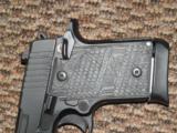 SIG SAUER P-938 PISTOL IN 9 MM WITH G-10 GRIPS, NIGHT SIGHTS - 2 of 5