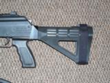 CHARLES DALY/CHIAPPA AK-9 PISTOL IN 9 MM WITH SB TACTICAL BRACE USES BERETTA MAGAZINES - 2 of 7