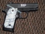 SIG SAUER MODEL P-238 POCKET PISTOL WITH CUSTOM GRIPS AND TWO MAGAZINES - REDUCED!! - 5 of 6