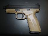 SPRINGFIELD ARMORY XD-9 MOD 2 FOUR-INCH 9 MM IN FDE WITH THREADED BARREL - 1 of 5